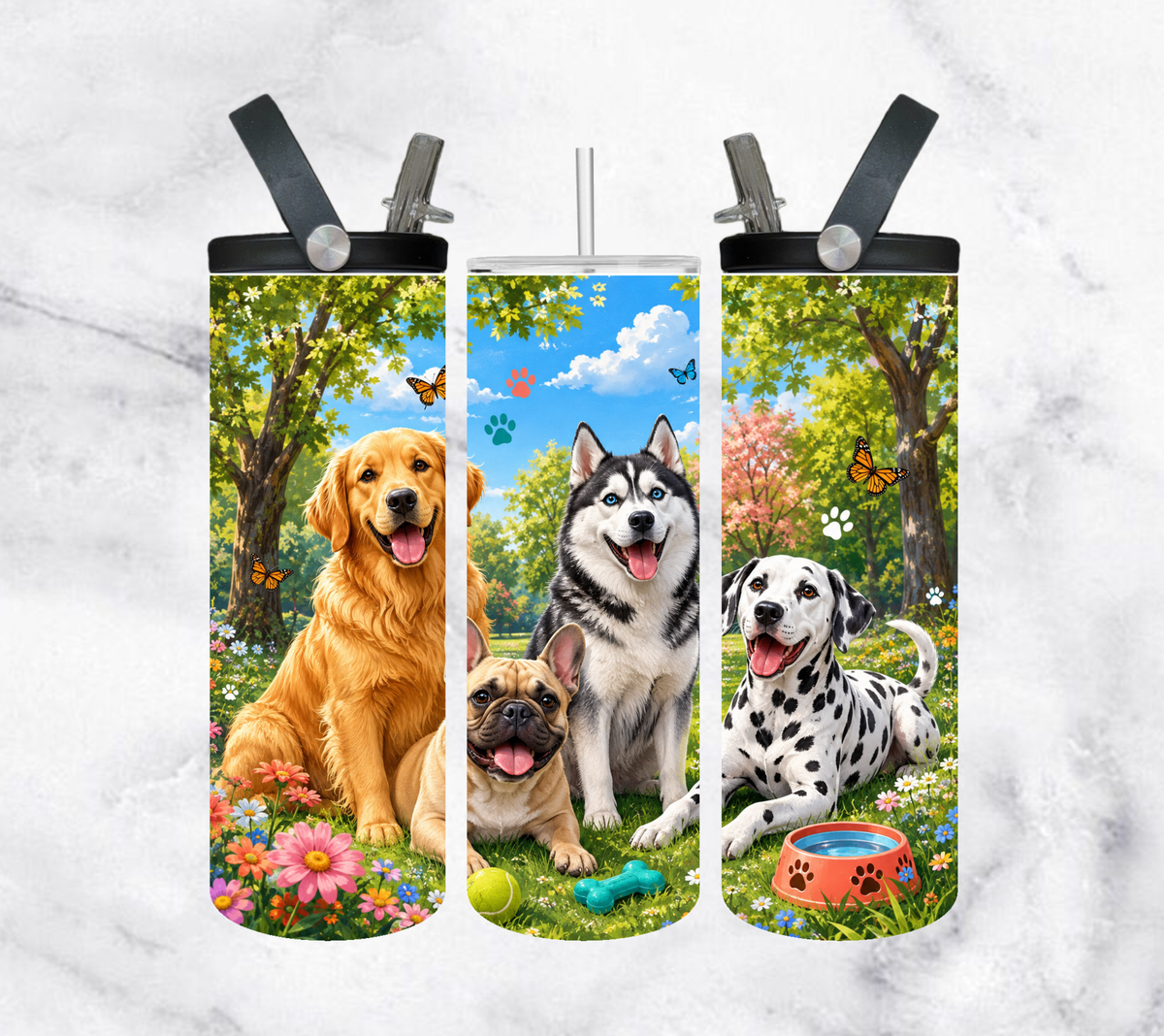 Dogs in the park