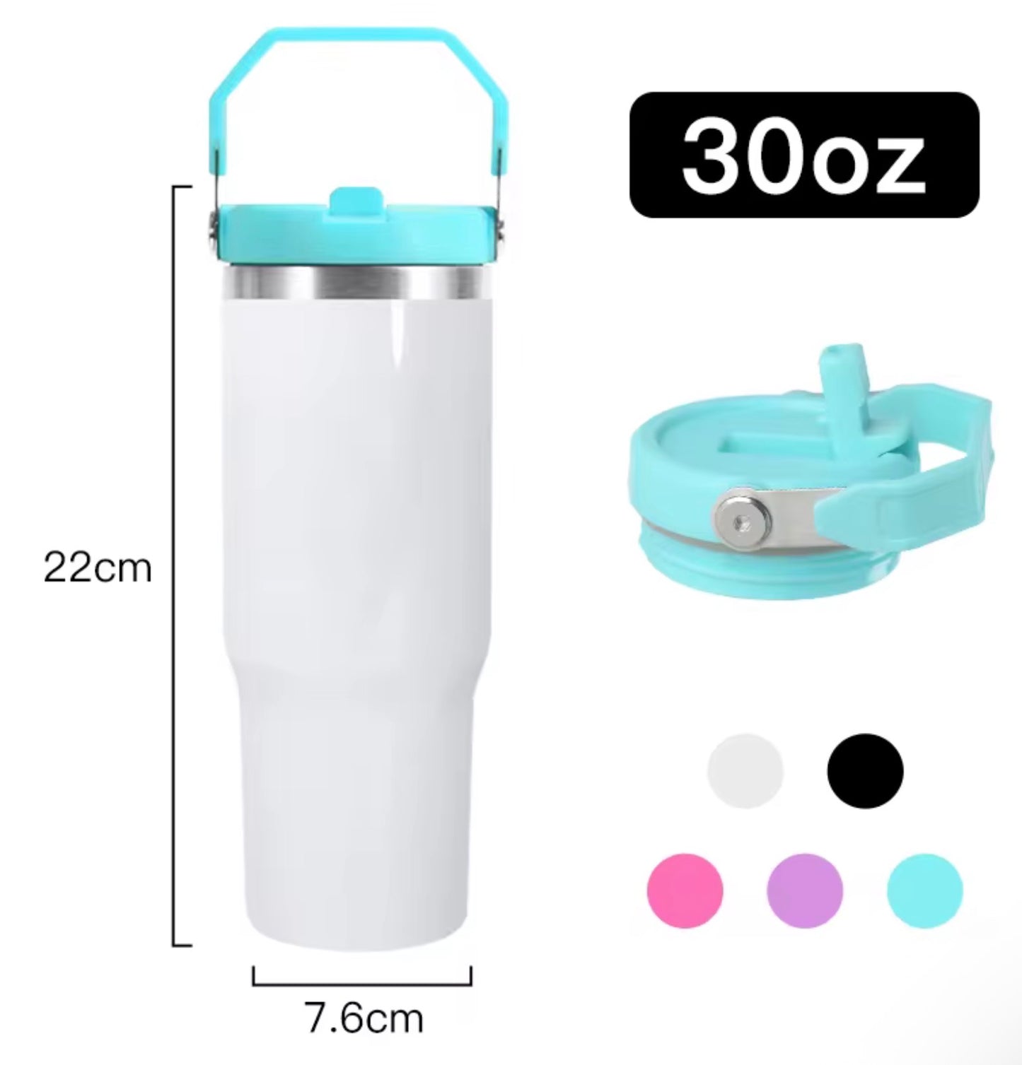 30oz insulated water bottle