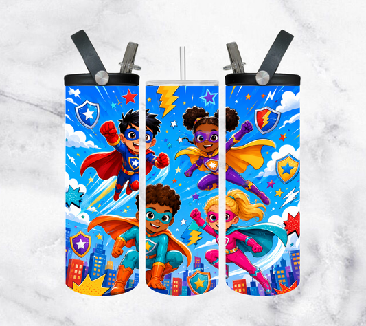 Little heroes superpower tumbler￼