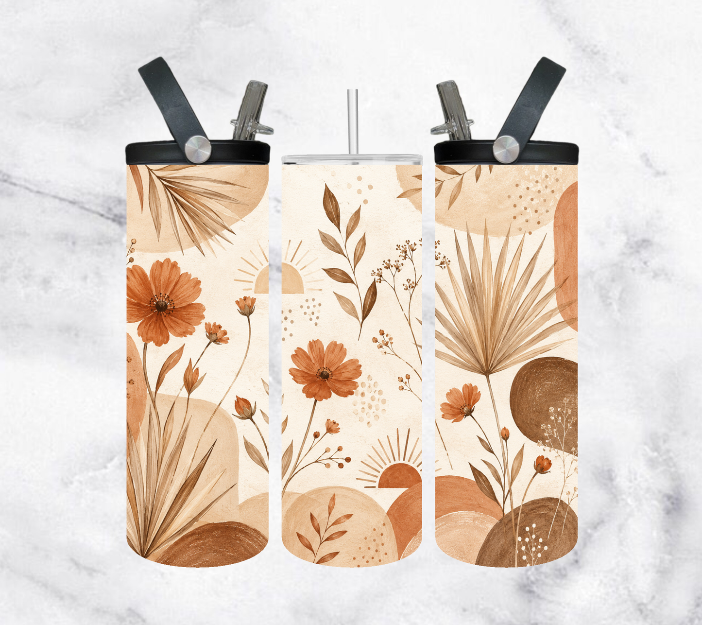 Botanical neutral tumbler￼