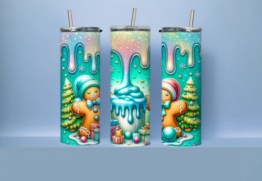 Gingerbread Christmas drip