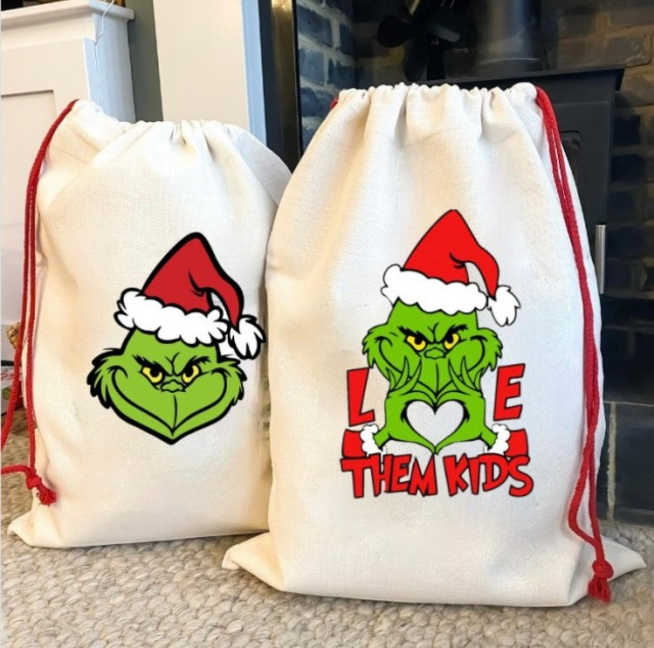 Blank Sublimation Santa Sacks