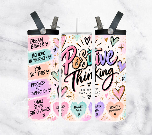 Positive thinking pastel