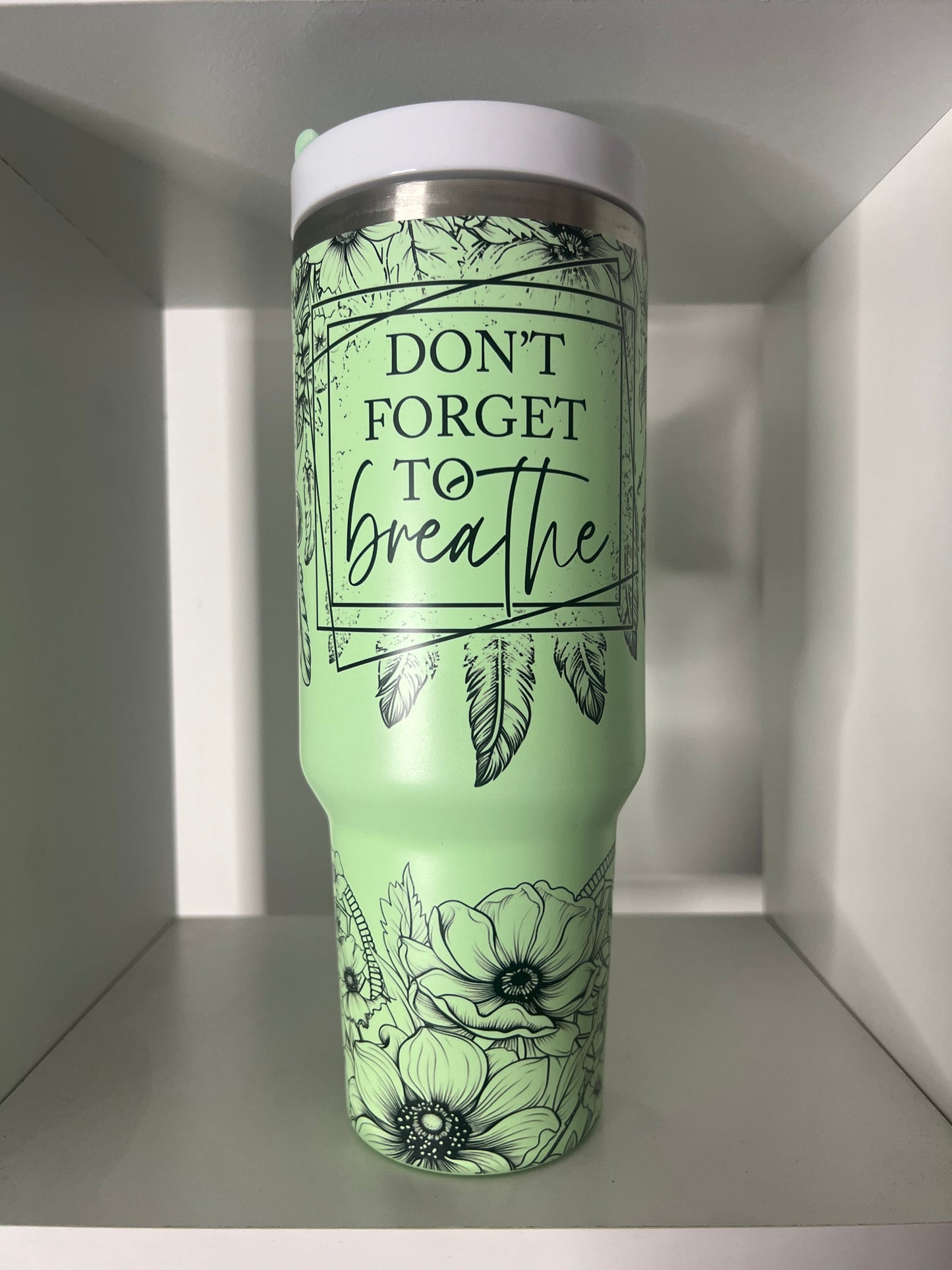 40oz Green Pastel
