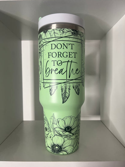40oz Green Pastel