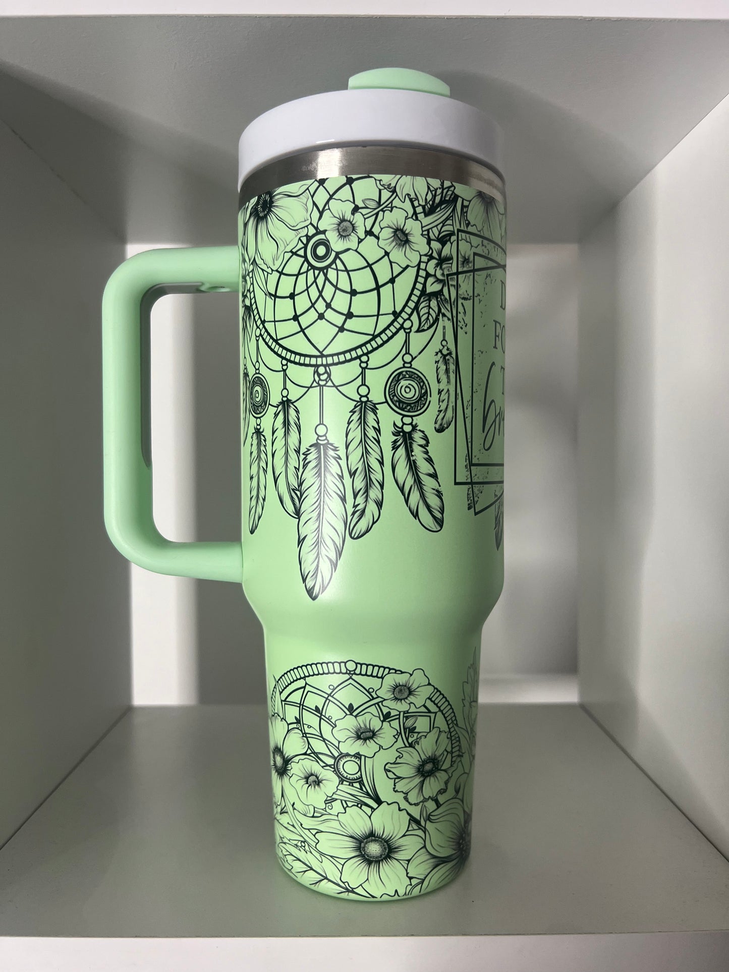 40oz Green Pastel