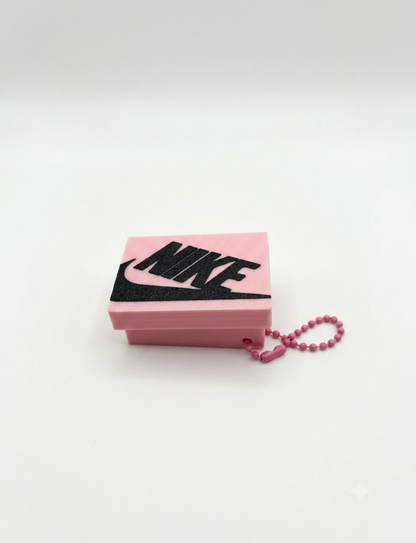 Sneaker box clicker keyring