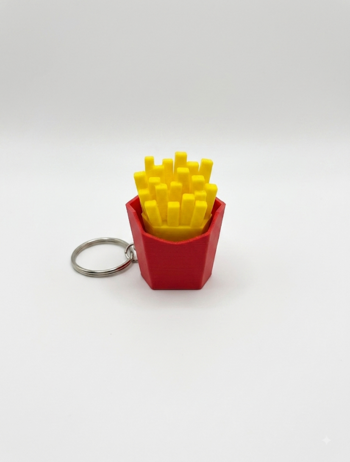 French Fries Clicker Keyring
