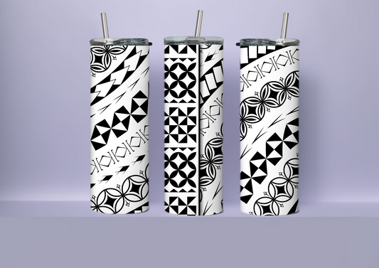 Black n White Island pattern